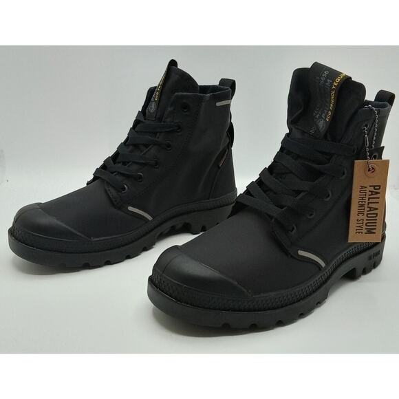 Palladium Men\'s Pampa Lite + RCYCLWP Black/Black Size 4 M main image 4